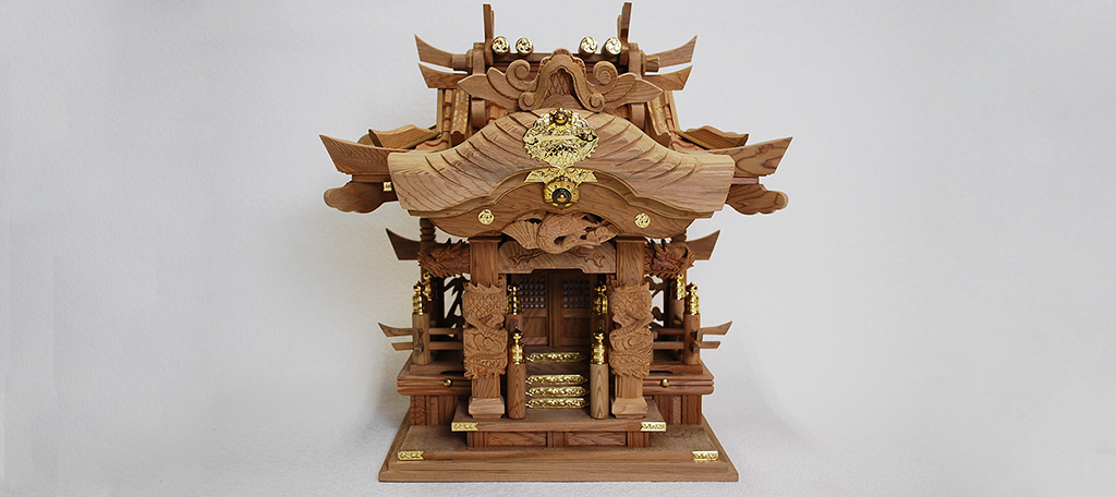 三社式神棚の画像