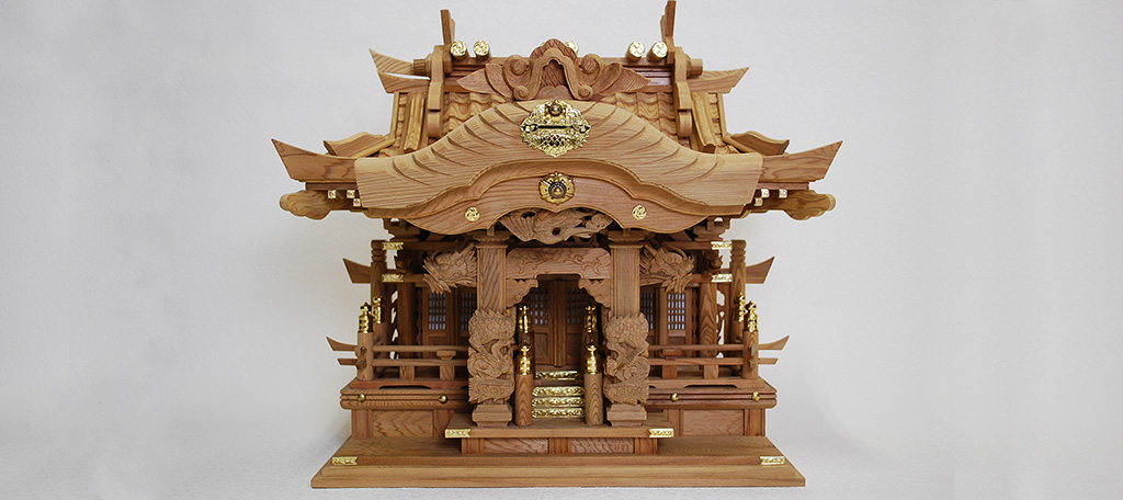 三社式神棚の画像