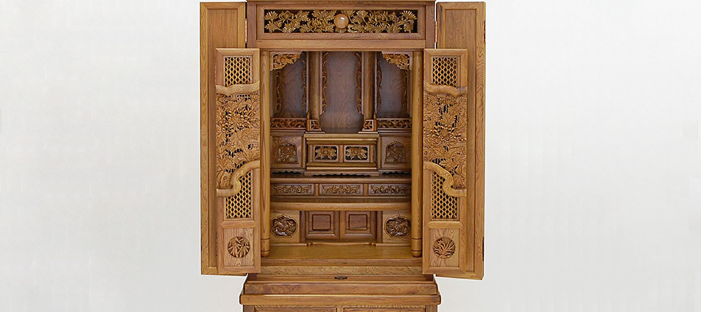 総無垢仏壇の画像