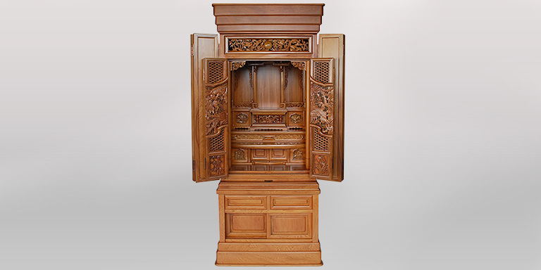 総無垢仏壇<br />1500型 特上の画像