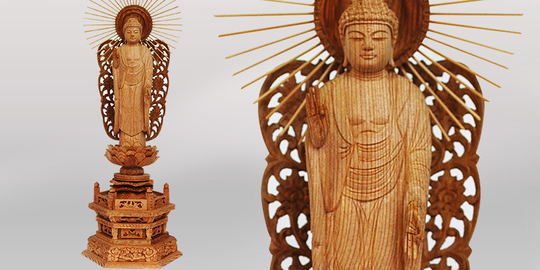 阿弥陀如来像<br>浄土真宗西型の画像