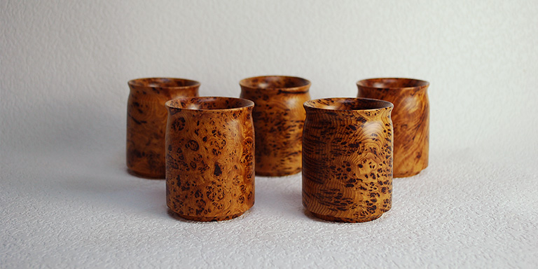 ぐいのみ各種<br>極上泡瘤材　の画像